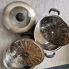 3段蒸し鍋(すでに譲りました。)の画像