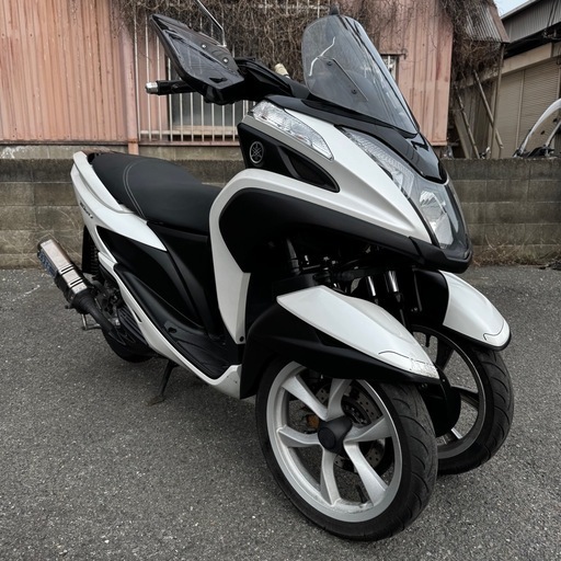 ヤマハ　トリシティ125 SE82J 実働　オーバーマフラー　動画あり　大阪