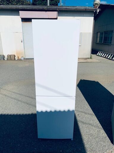 maxzen 2ドア冷凍／冷蔵庫 EJR230ML01WH