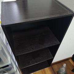 カラーボックス 茶色 収納家具