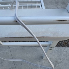 【汚れあり】ニトリ　パイプベッド　コンセント付き　の画像