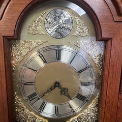 アンティーク Tempus Fugit 大型時計 振り子時計 柱...