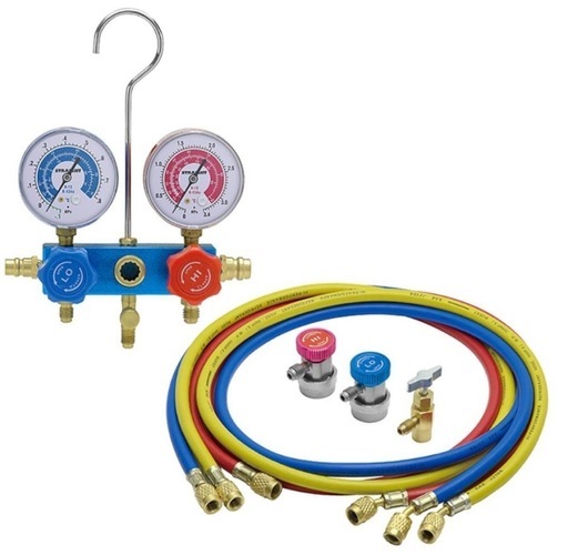 マニホールドゲージセット エアコン HFC-134a STRAIGHT/27-234 (STRAIGHT/ストレート)