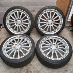 225/40R19 　アルミ　タイヤ4本セット　No.158　　...