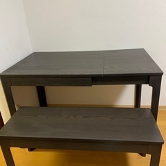 まとめて引き渡し希望！IKEAテーブル＆ベンチ
