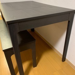 まとめて引き渡し希望！IKEAテーブル＆ベンチの画像