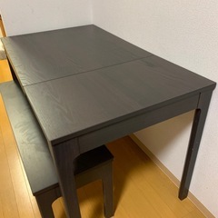 まとめて引き渡し希望！IKEAテーブル＆ベンチの画像