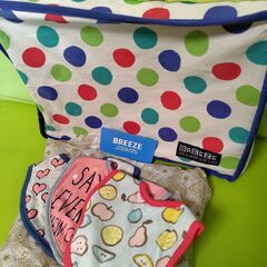BREEZE　スタイ３枚＋ポーチセット☆