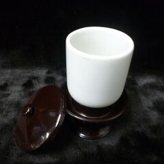 半額値下げ　他にも各種出品中　仏壇　仏具　茶湯器　PC茶台　湯呑セット　湯呑　6×10.5㎝の画像