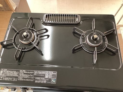 美原店 あんしんコンロ 幅56㎝コンパクトガステーブル IC-S37-R LPガス用/右強火 幅560奥行447高さ180m 