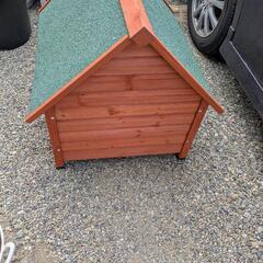 未使用展示品 犬小屋 リッチェル 木製犬舎 700 カインズホームの画像