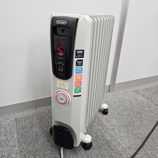 デロンギ オイルヒーター[10-13畳] De'Longhi H771015EFSN-BK  表面温度約80℃ 24時間タイマー 安全プラグ