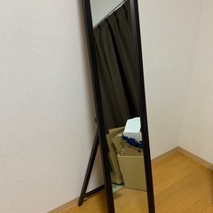 木製フレームミラー