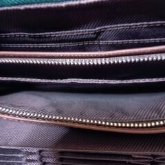 最終大幅値下げ、NEWHEY長財布（グリーン）の画像