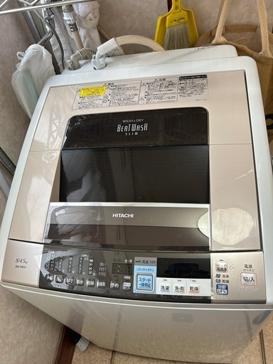 2014年製　8.0kg 洗濯乾燥機　日立　ビートウォッシュ