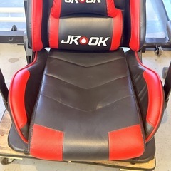 JKOOK ゲーミングチェア 座椅子タイプ リクライニングチェア ハイバックチェア の画像