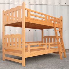 配達先決定🚚　組立・設置・無料配達します🚚定価12万円💖美品💖木製💖２段ベッド💖の画像