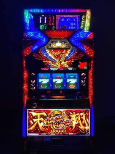 値下げ可能】スロット 天翔ハナハナ データ付き コイン不要機