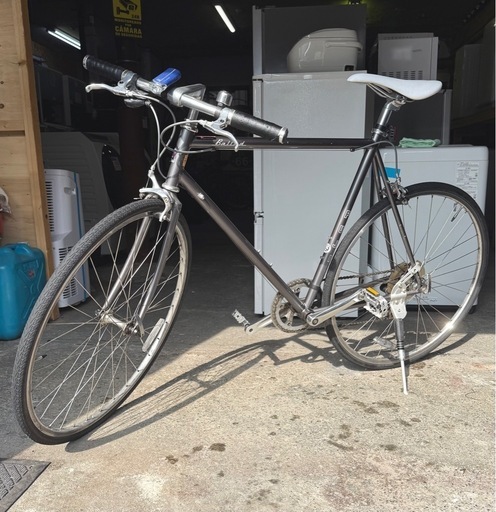 札幌市内配送可 FUJI フジ Ballad バラッド クロモリロードバイク クロスバイク 2018年モデル XL/58cm