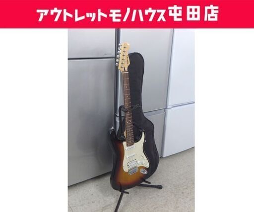現状品 BUSKER'S 島村楽器 エレキギター ソフトケース付き BH1 3TS バスカーズ☆ 札幌市 北区 屯田