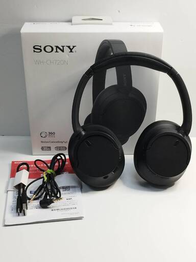 【美品】SONY WH-CH720N ワイヤレスヘッドホン
