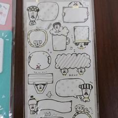書き込めるステッカー & ブック型ふせんの画像