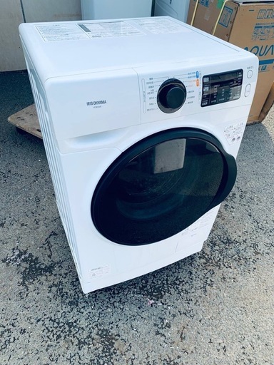 ✅アイリスオーヤマドラム式洗濯機✅ ✅HD81AR-W✅