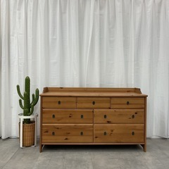 KC-39【新入荷　リサイクル品】IKEA レクスヴィーク　7ドロワーチェスト　ナチュラルの画像