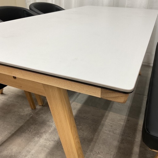 KC-40【新入荷　アウトレット品】松田家具　セラミック天板×アッシュ無垢材　ベンチダイニング5点セット　試作品 KC-40【新入荷 アウトレット品】松田家具 セラミック天板×アッシュ無垢