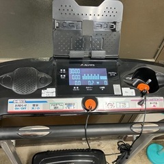 ☆値引き☆2503-420 ALINCO　ALFITS ジョギングマシン2015 AKJ2015 動作確認済み キズ汚れ有りの画像