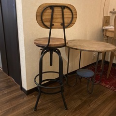 お取引き決定!!ヴィンテージ風ハイスツールの画像