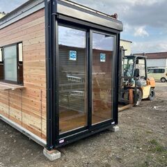 ★コンテナハウスSHOP ベースに　 DIY向けコンテナハウス　　ジャンク品の画像