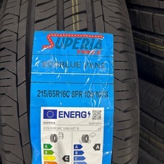 215/65R16 LT 4本　交換工賃・消費税込み価格　スーペリア