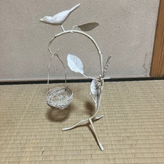 鳥のオブジェ