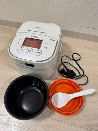 【決定しました】炊飯器　タイガー　3合炊き