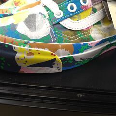 可愛いですよ‼️【D163】VANS×KENZO  オールドスクール 22.5㎝の画像