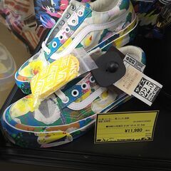 可愛いですよ‼️【D163】VANS×KENZO  オールドスク...