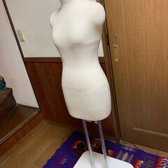 引き取り限定　和装ボディ/トルソー　腕なし　スチールベース