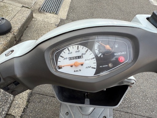 スズキ アドレスv125g 通勤快速 タイヤ前後山アリ
