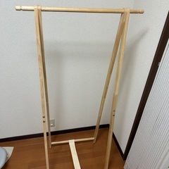 木製ハンガーラック
