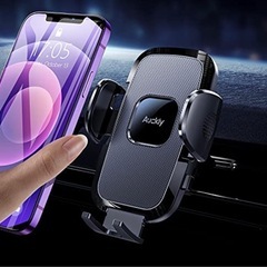 車載ホルダー スマホホルダー エアコン吹き出し口式の画像