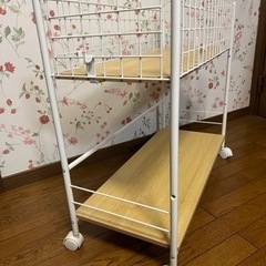 【美品】ニトリ　マルチラックリモブ　押入れ収納の画像