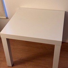 ikea イケア　Lack ラック　サイドテーブル　ホワイト