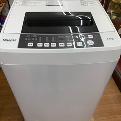 ☆ジモティー割引有‪☆ 5.5kg洗濯機/ﾊｲｾﾝｽ/HW-T55C/2019‬