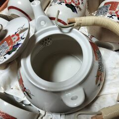未使用　湯飲み10個　急須　セット　まとめの画像