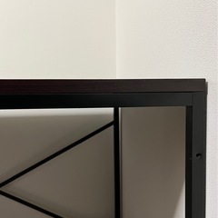 ラック付きデスク パソコンデスクの画像