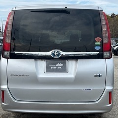 【支払総額65万円】当店初入荷！エスクァイアHV車検付き即日納車ok両側パワスラ 10インチ純正ナビ 修復歴無し 不具合無し！ワンオーナーの画像