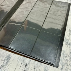 トレカファイル　ブラック　2冊　360枚　9ポケット　収納　大容量　カードの画像