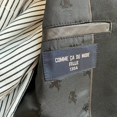 コムサデモード　スーツ130cmの画像