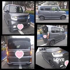 ほほほほぉーい♡★ホンダのののののぉー✭✫Ｎ−ＢＯＸ✭✫Customセンシングぅぅぃ(*˘︶˘*).｡.:*♡車検２年付きの画像